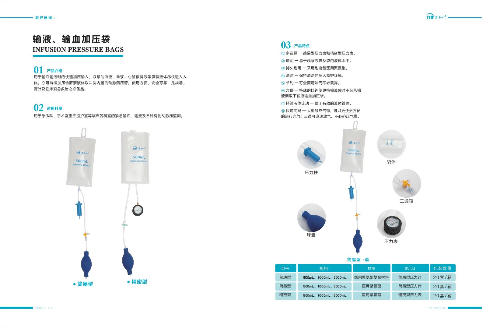 輸液、輸血加壓袋